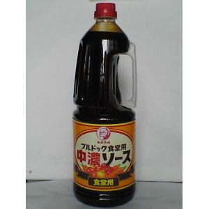 画像: ブルドック食堂用　中濃ソース　１．８Ｌ