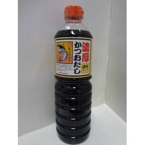 画像: キッコーマン　濃厚かつおだし　透明タイプ　1.2ｋｇ