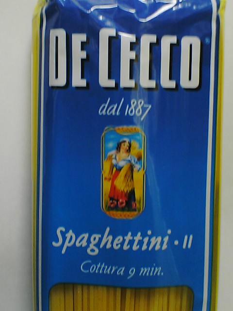 画像: ディチェコ　スパゲッティーニ　No.11　スパゲティ　約1.6mm 500g