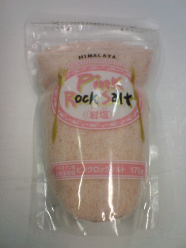 白松 ピンクロックソルト（ヒマラヤ） 170ｇ - 滝口商店